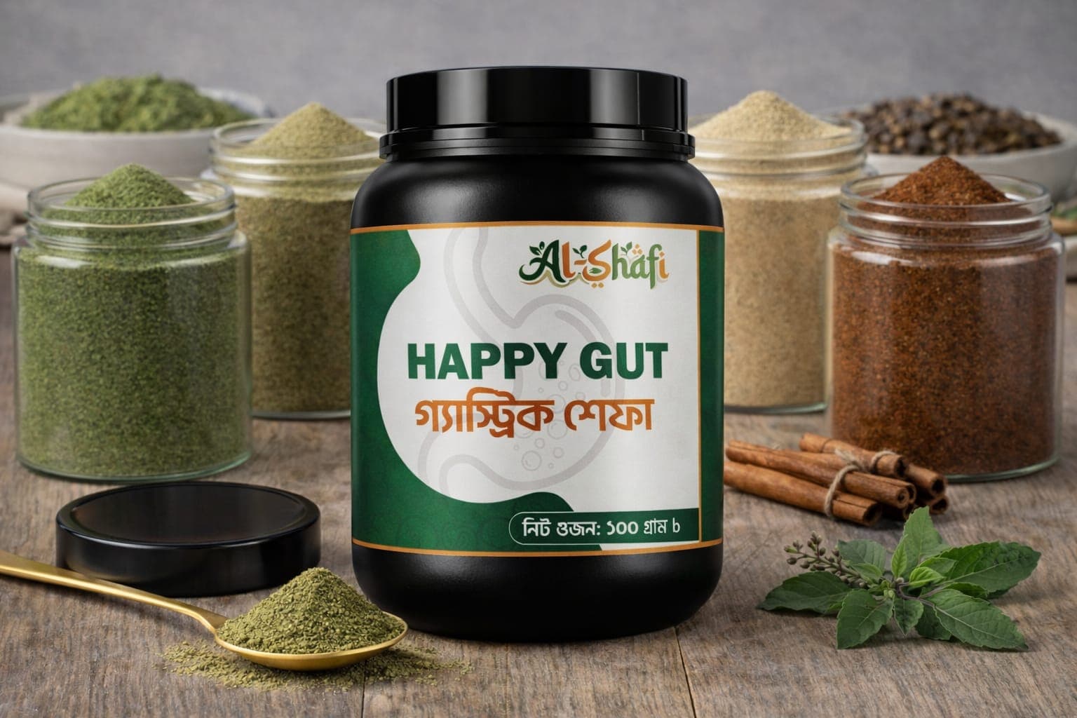 Happy Gut - প্রাকৃতিক গ্যাস্ট্রিক শেফা